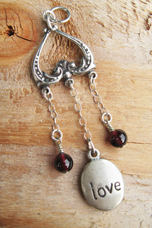 Ki*Lines LOVE Spiritual Gemstone Pendant