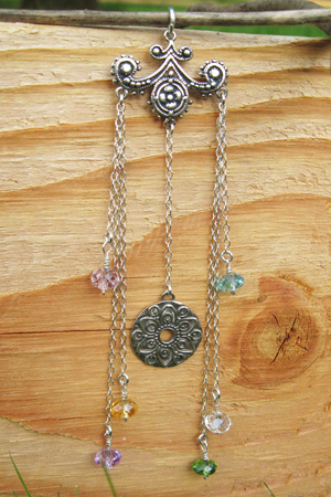 Ki*Lines Radiance Spiritual Gemstone Pendant